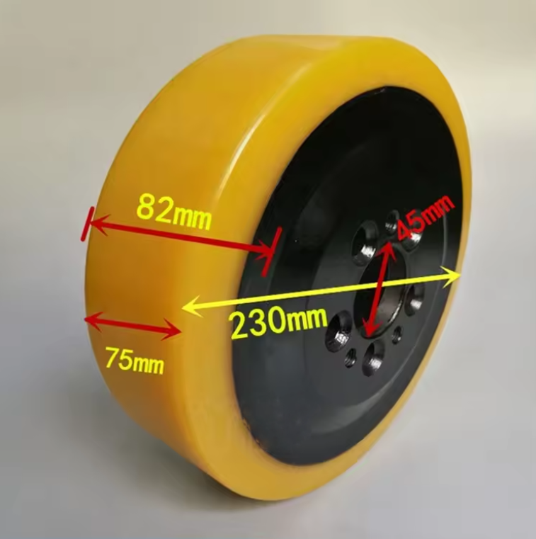 Forklift wheel