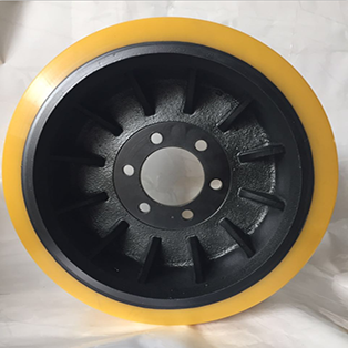 200mm Aluminium Center Polyurethane Wheel