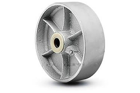 Cast Iron Wheels With Polyurethane Coating