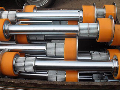 Urethane skid conveyor rollers