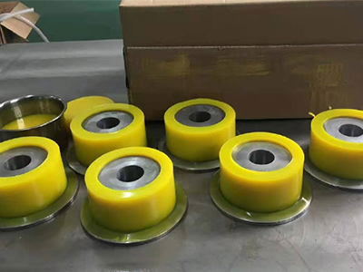 Polyurethane rail wheel