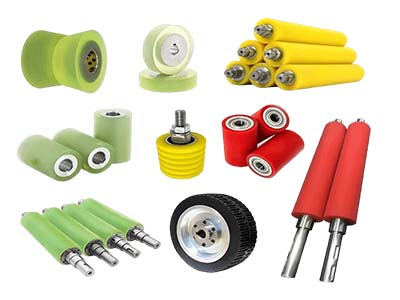 All sizes of polyurethane elastomer rollers 